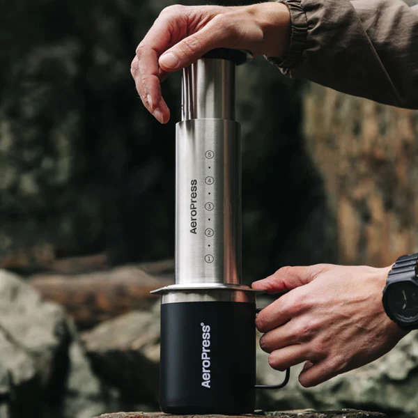 AeroPress Coffee Maker - Steel - Image 8