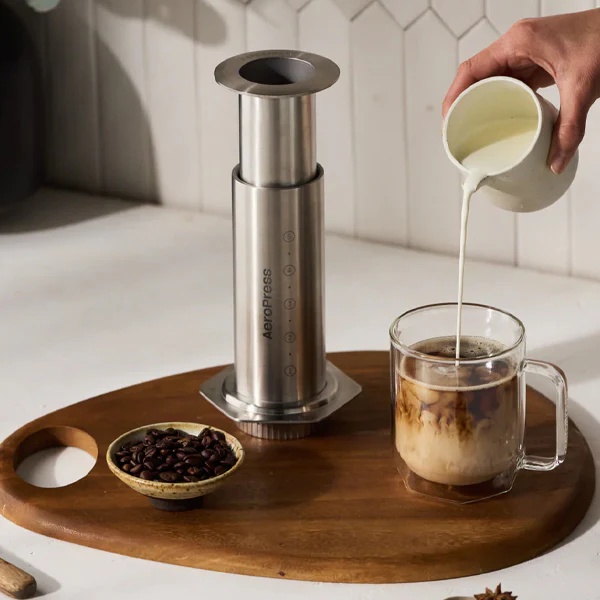 AeroPress Coffee Maker - Steel - Image 9