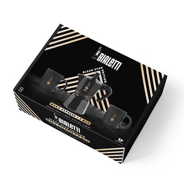 Bialetti Moka Express Black Edition Gift Set - Image 4