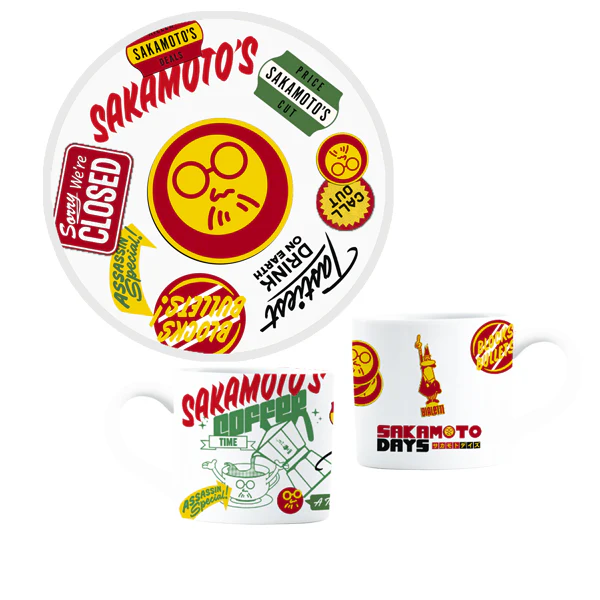 Bialetti x Sakamoto Days Cup and Saucer Set - Image 5