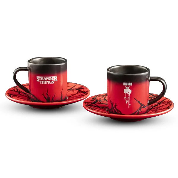 Bialetti x Stranger Things Cup and Saucer Set - Image 2