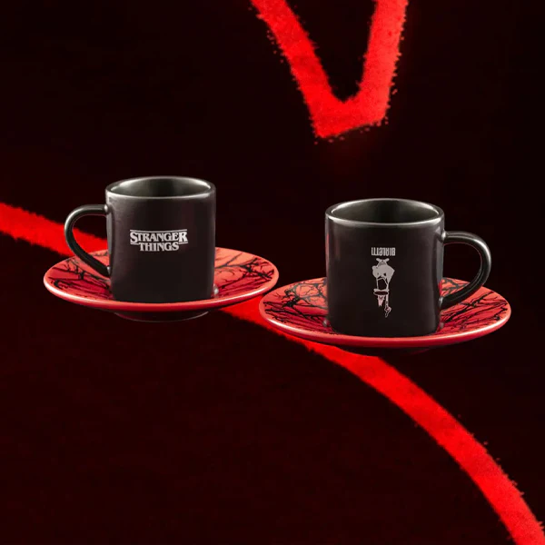 Bialetti x Stranger Things Cup and Saucer Set - Image 3
