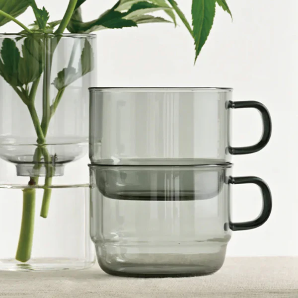 Hario Colours Glass Stacking Mug - Image 3
