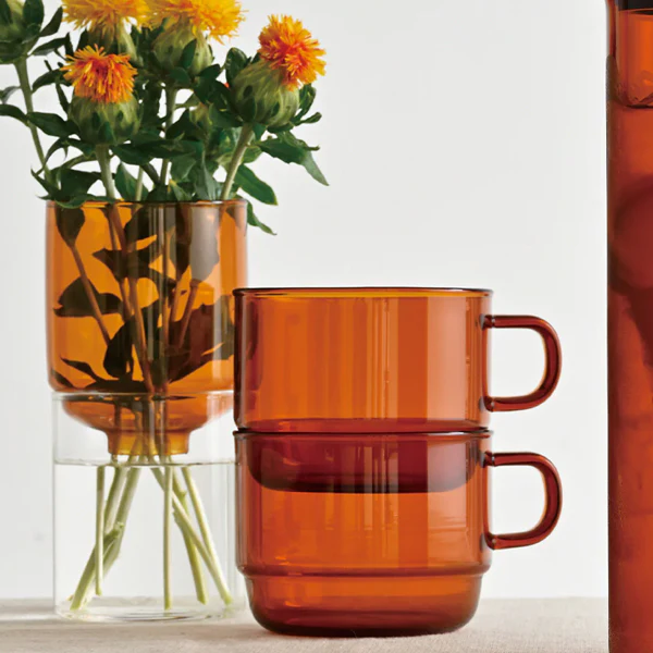 Hario Colours Glass Stacking Mug - Image 5