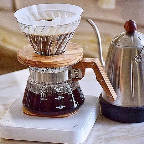 Hario Range Server Olive Wood - Image 8