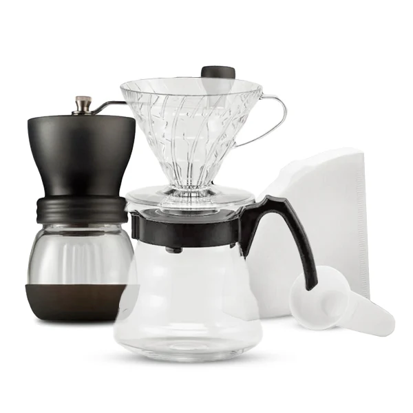 Hario V60 Brewing Kit w/ Hario Skerton N