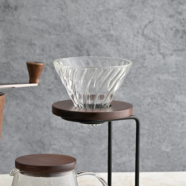 Hario Walnut V60 Glass Dripper - Image 2