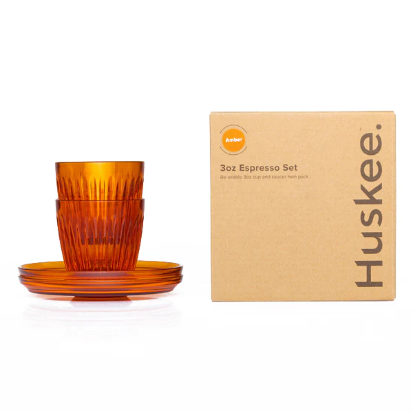 Huskee Renew 3oz Espresso Set - Amber - Image 2