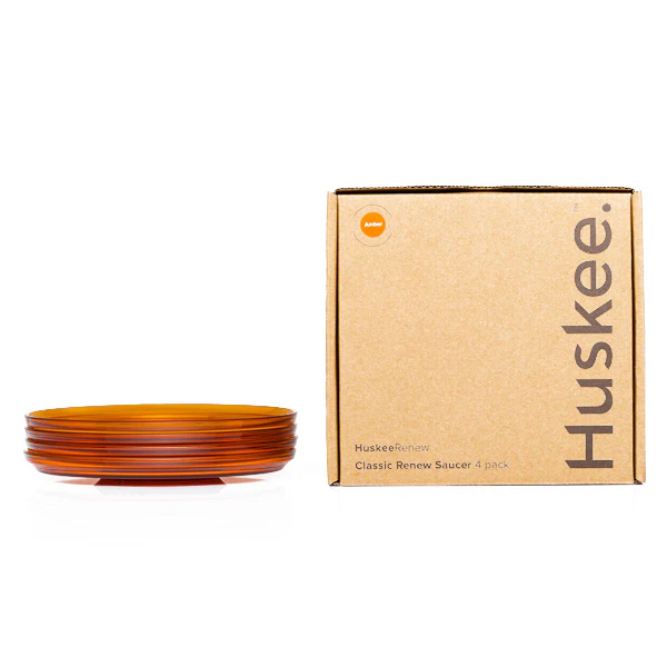 Huskee Renew Saucers - Amber - Image 3