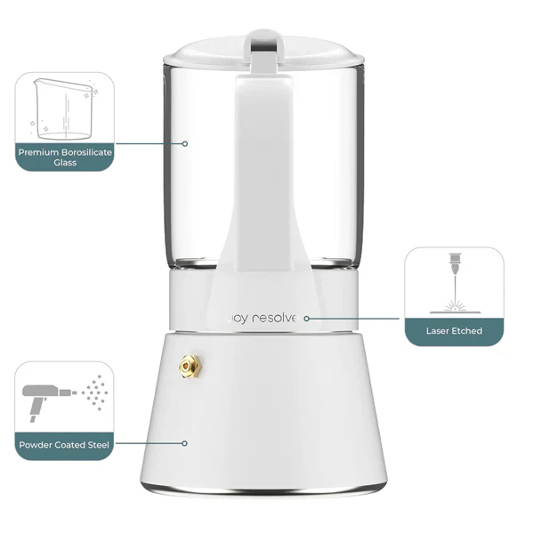 Joy Resolve ClearBrew Moka Pot - Image 11