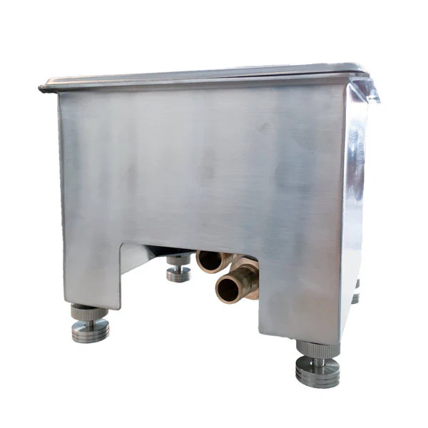 Tiamo Milk Jug Rinser - Stainless Steel Bench Fitting - Image 3